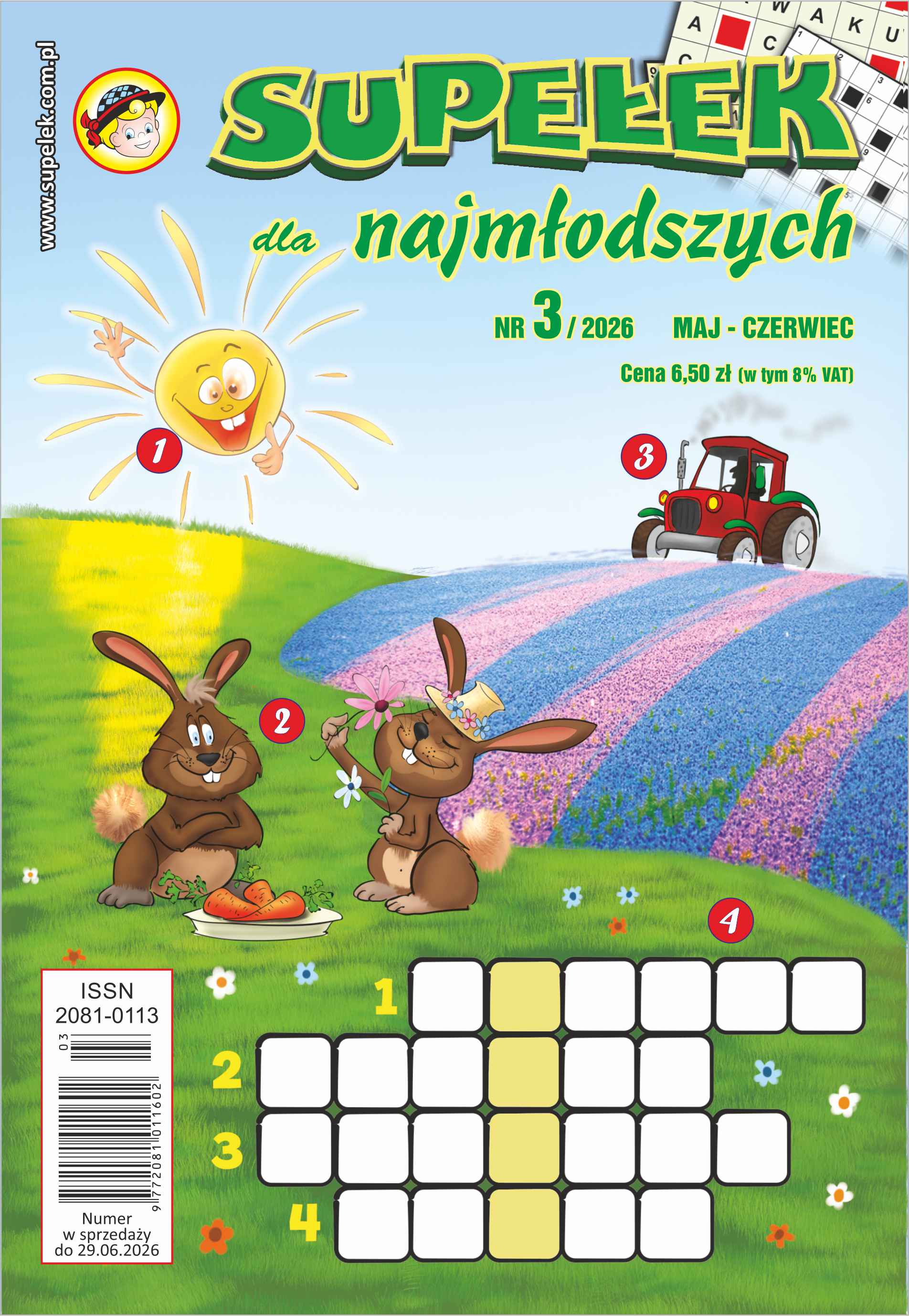 Okładka czasopisma Supełek dla najmłodszych