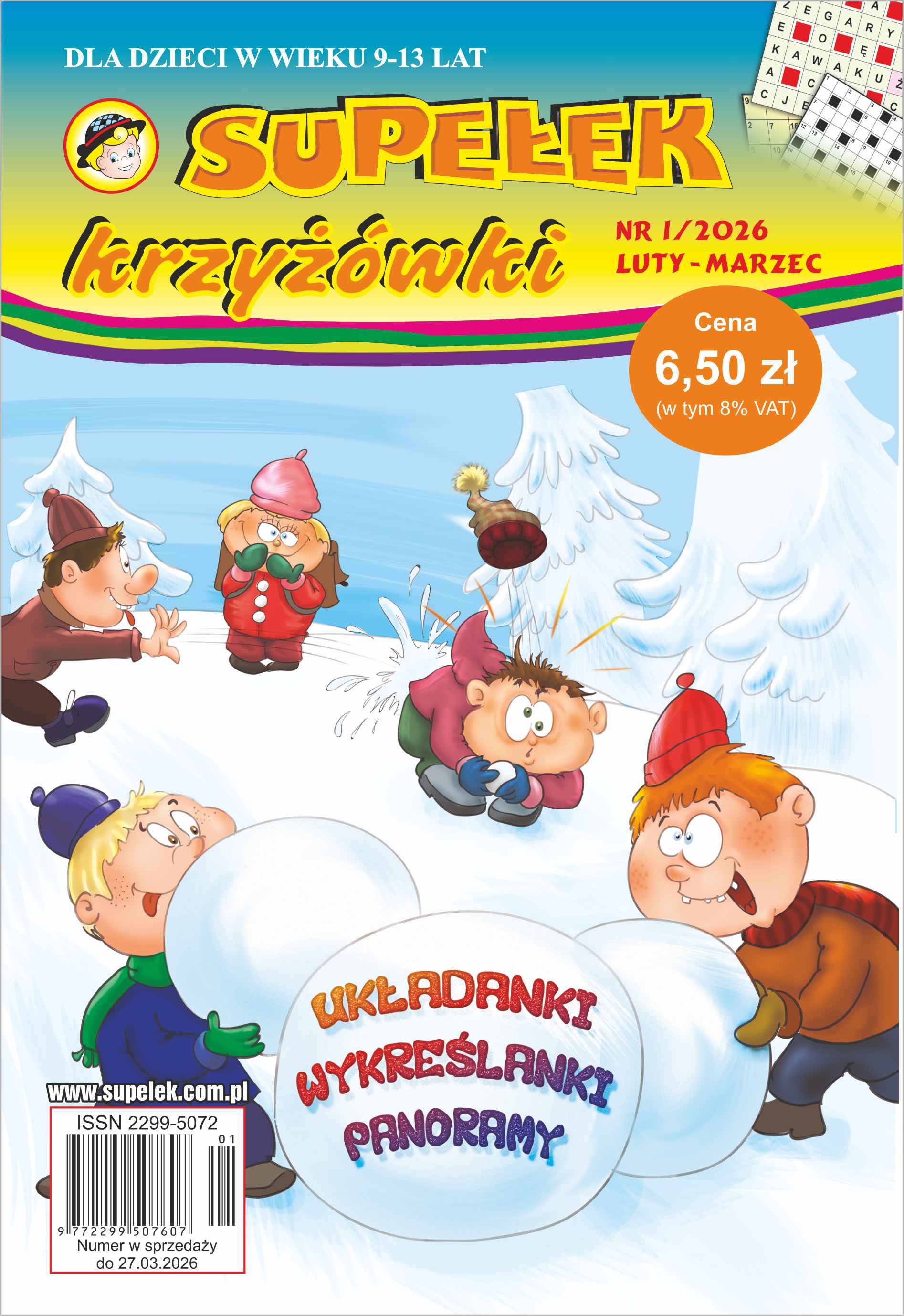 Okładka czasopisma Supełek krzyżówki