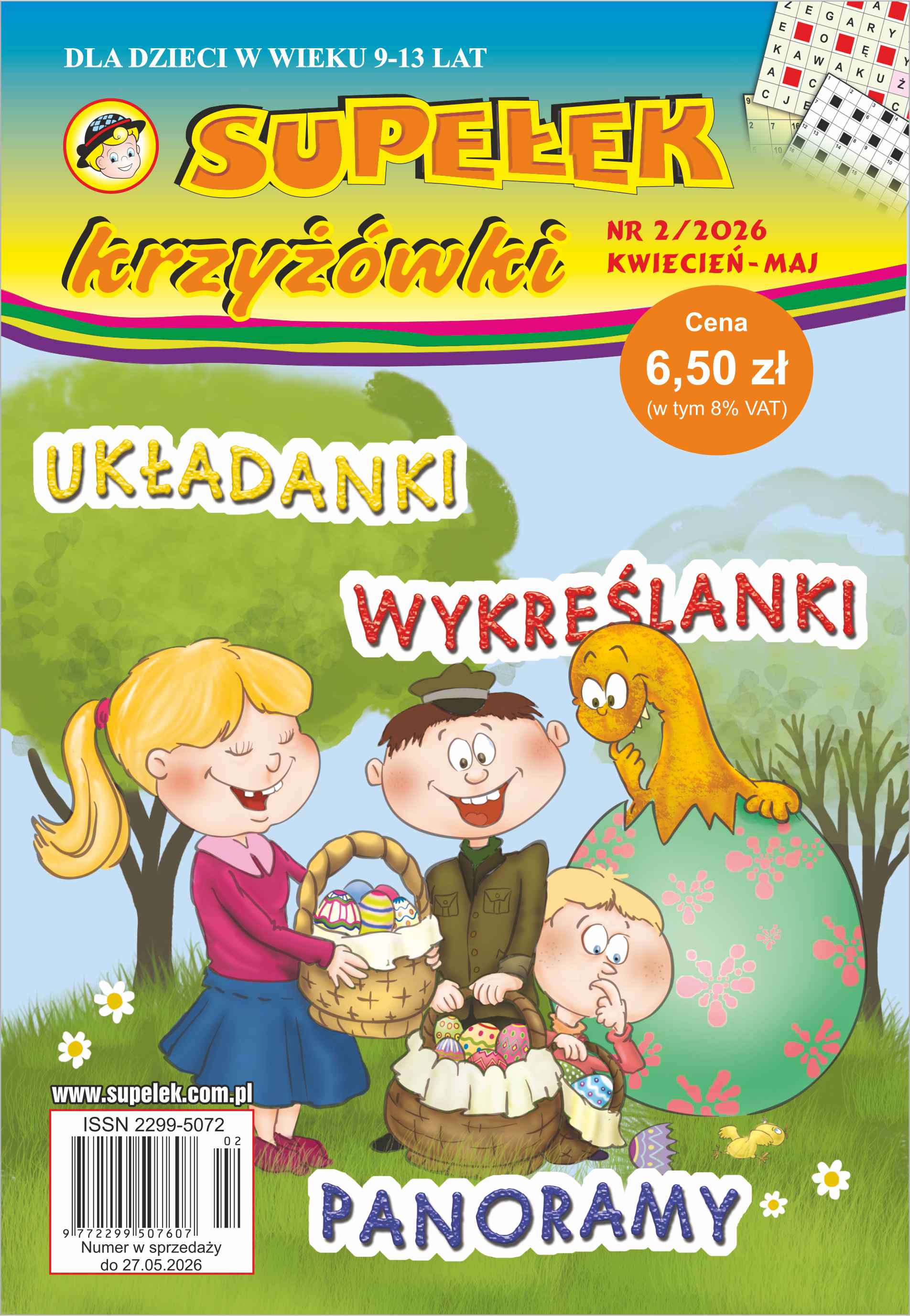 Okładka czasopisma Supełek krzyżówki