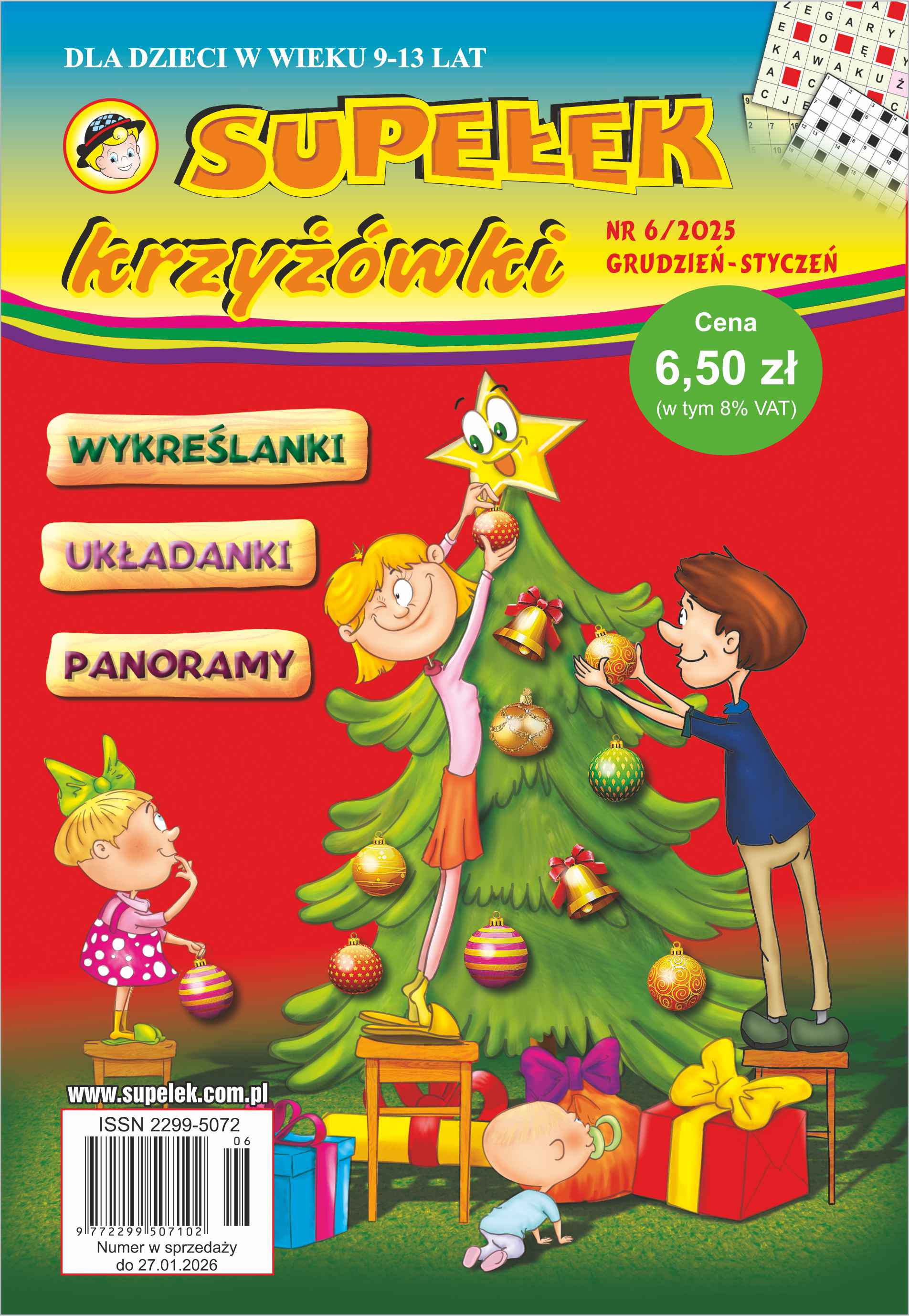 Okładka czasopisma Supełek krzyżówki